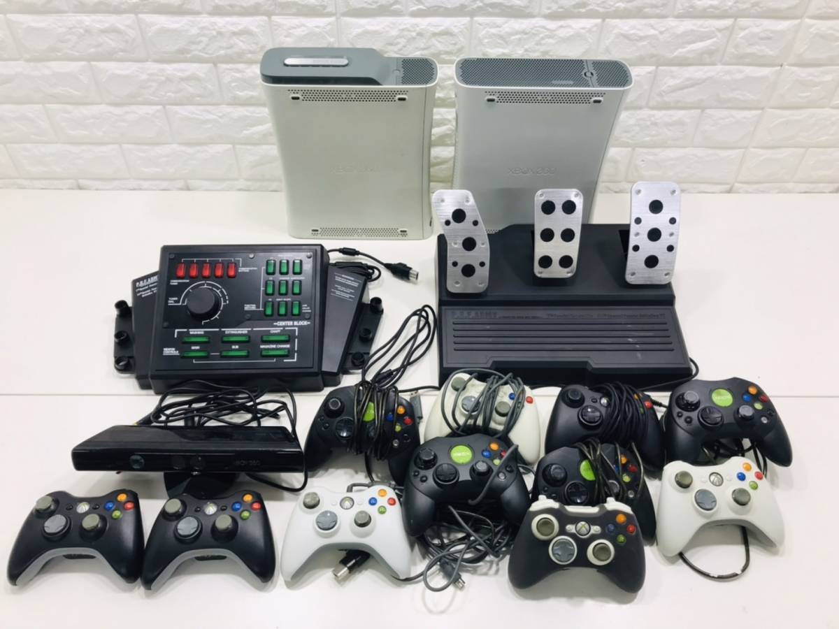 ジャンク 動作未確認 マイクロソフト Microsoft XBOX 本体 初期? 箱と