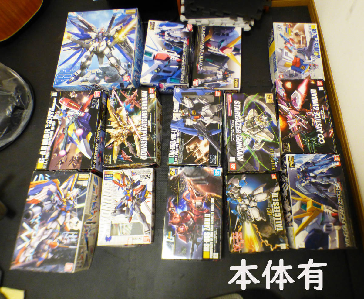 ガンプラ 組立済 まとめ 33体セット + 空箱一部部品取り等 ジャンク HG 