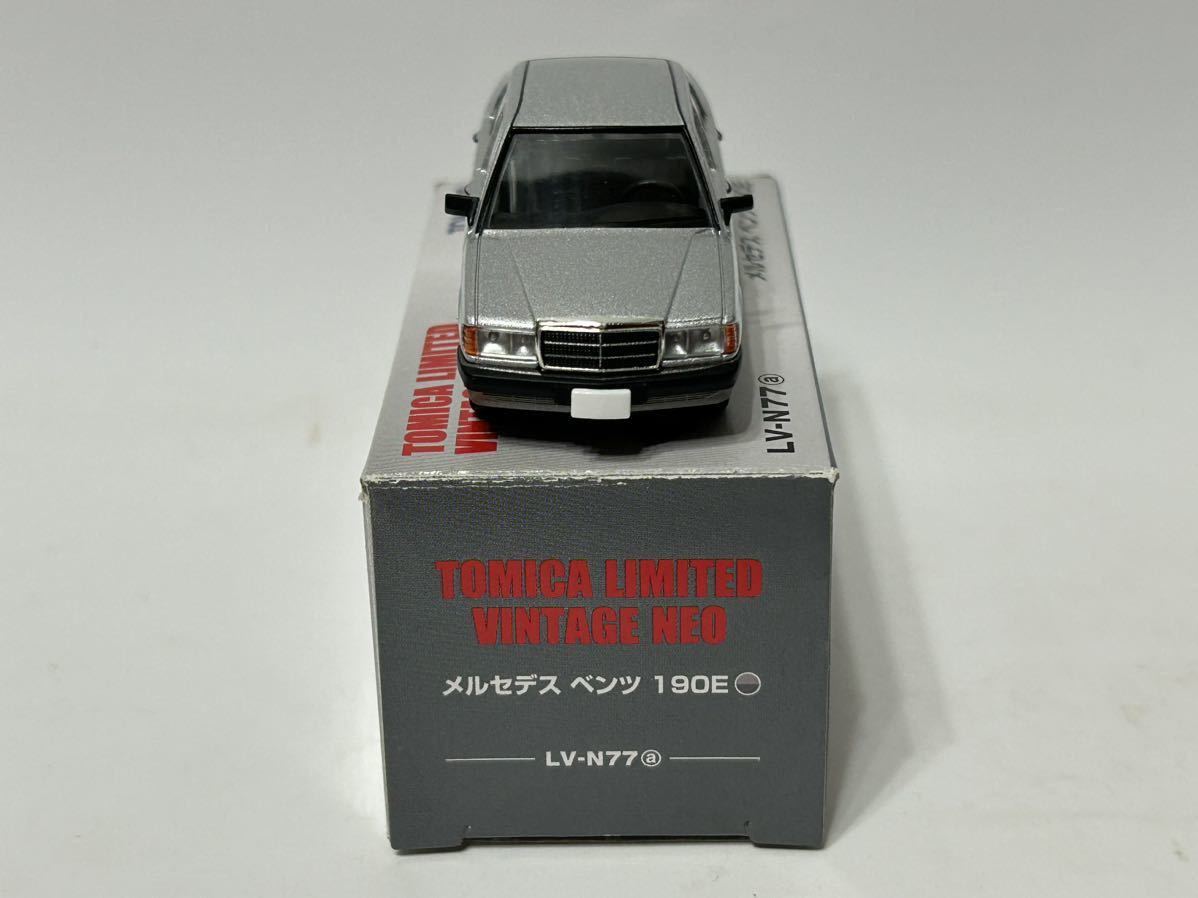 トミカリミテッドヴィンテージ メルセデス ベンツ 190E LV-N77 TOMICA