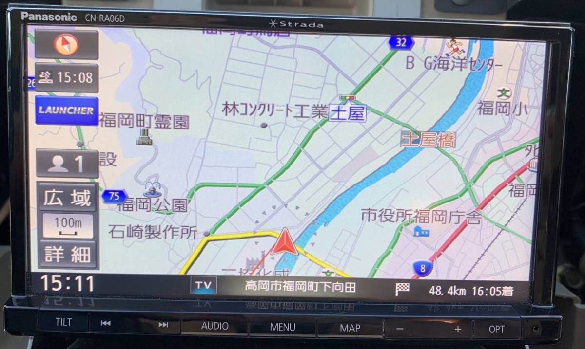 パナソニック ストラーダ メモリーナビ CN-RA06D 地デジ フルセグ 