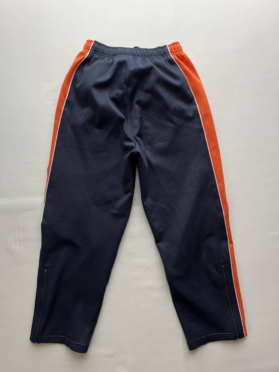 NIKE DRI FIT メンズ M ネイビー オレンジ スウォッシュ ロゴ ジャージ