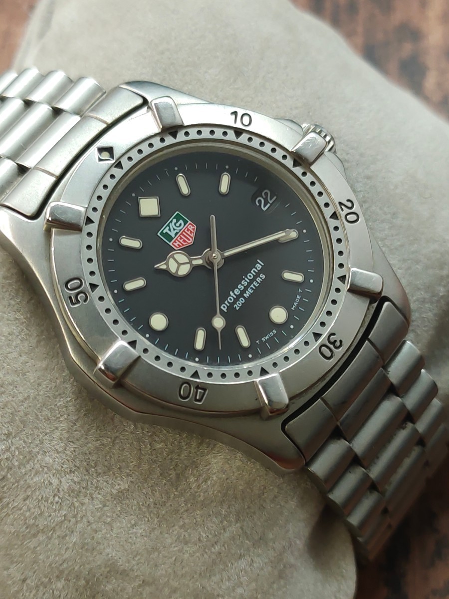 1000円スタート！TAG Heuer タグホイヤー プロフェッショナル200m