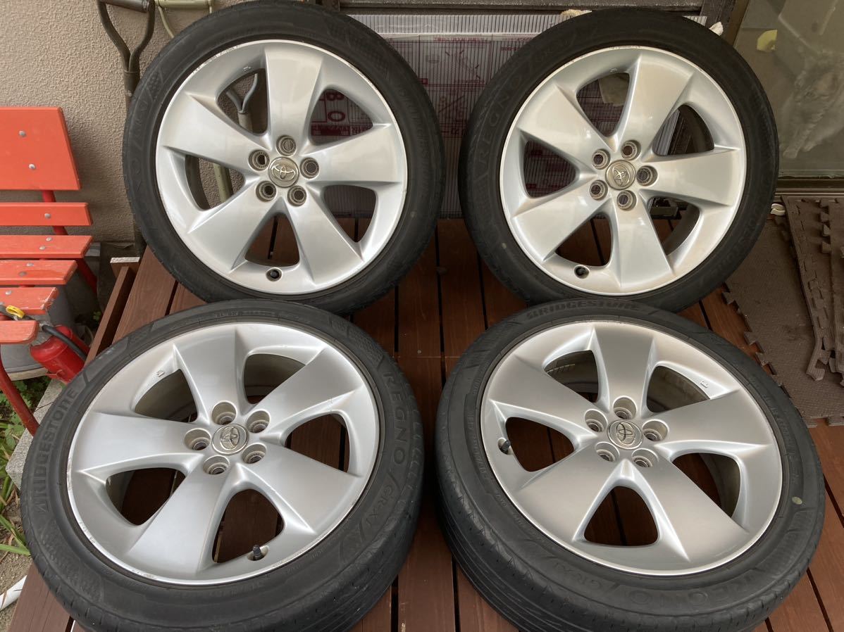 プリウス ツーリング 純正 17インチ 215/45 レグノ regno 窒素注入 