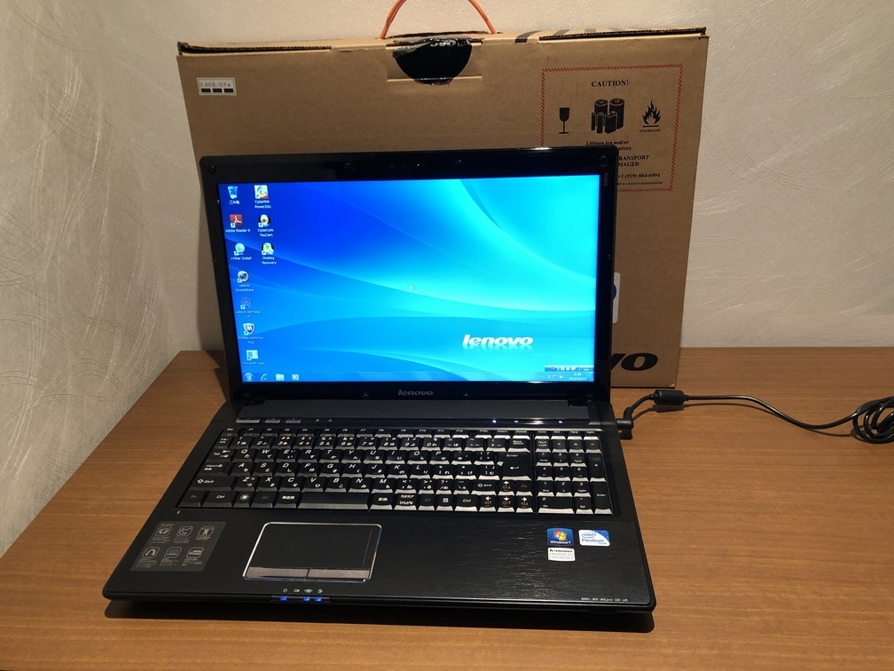 最新Windows10】Lenovo G560☆Core i3☆HDD320GB/メモリ4GB/office2010