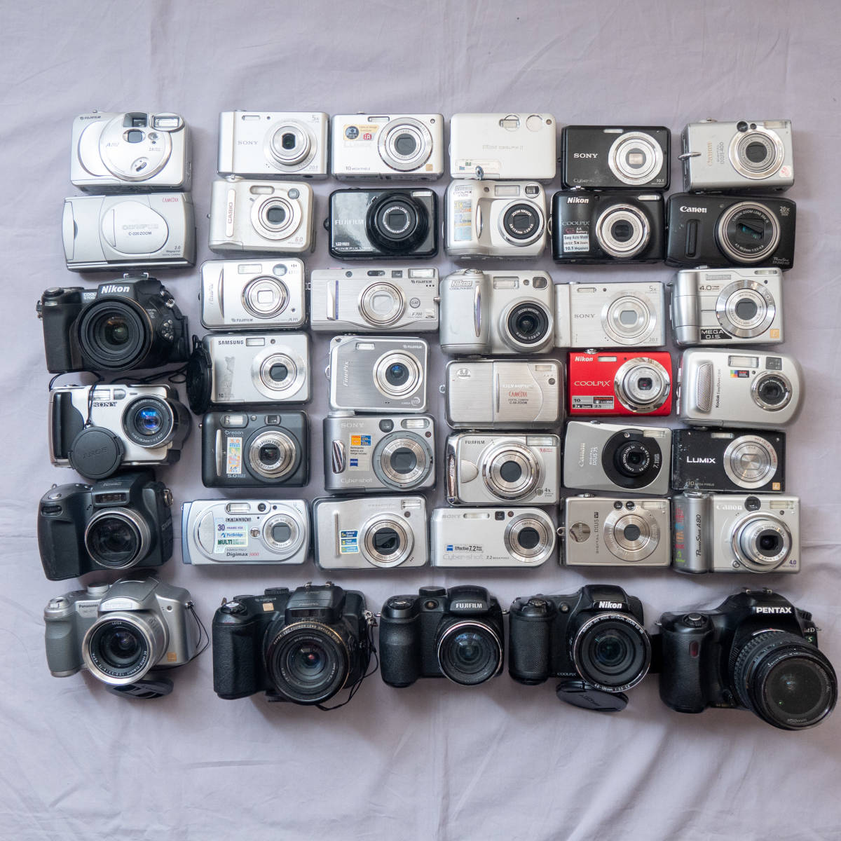まとめて大量セット 68台 ] Sony・Nikon・Olympus ・等 コンパクト