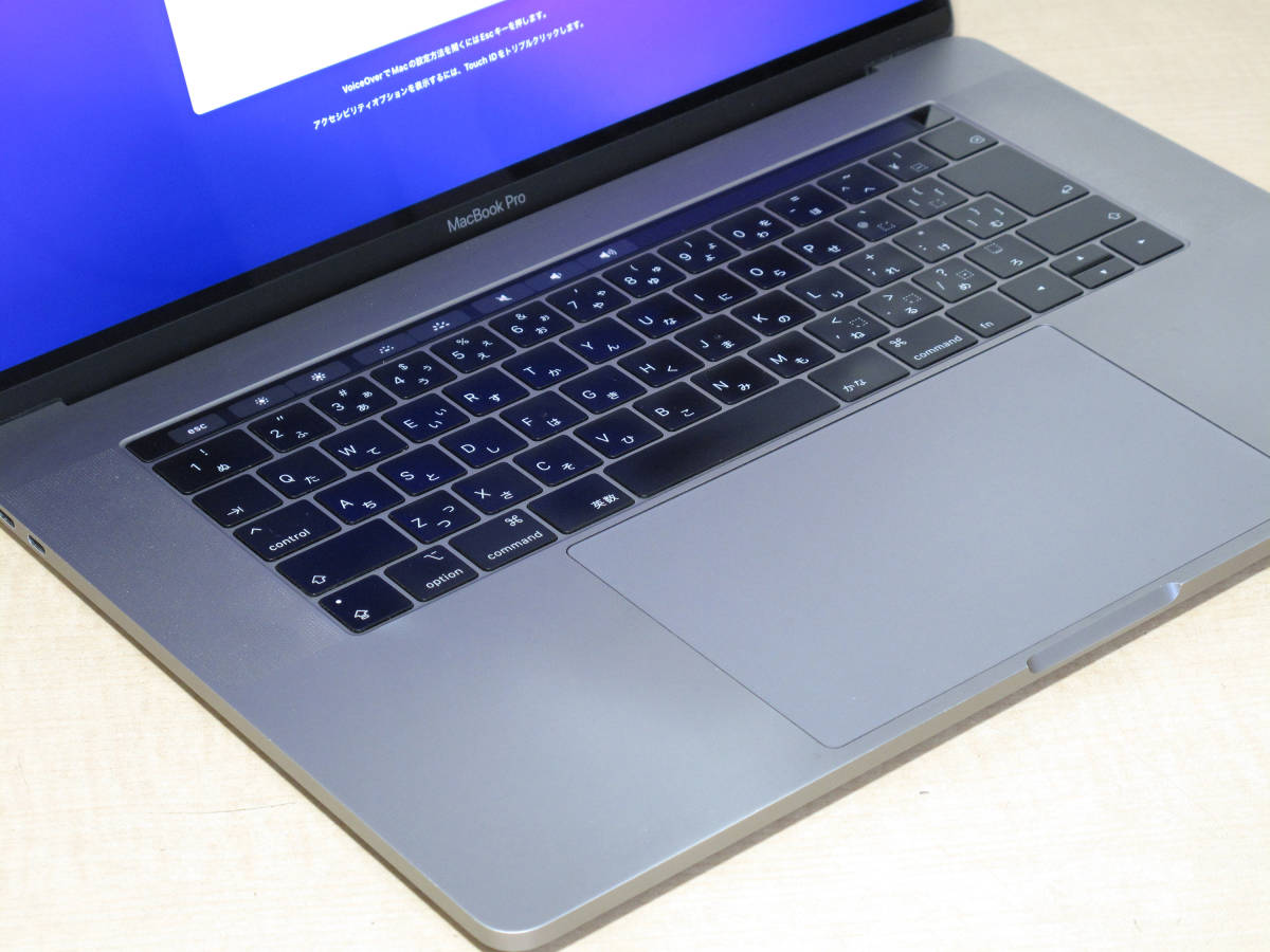 16】Apple MacBook Pro 15-inch，2019 スペースグレイ Core i7 2.6GHz