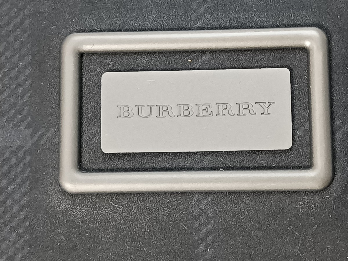 バーバリー BURBERRY ボストンバッグ 2way 旅行バッグ 紺色 美品