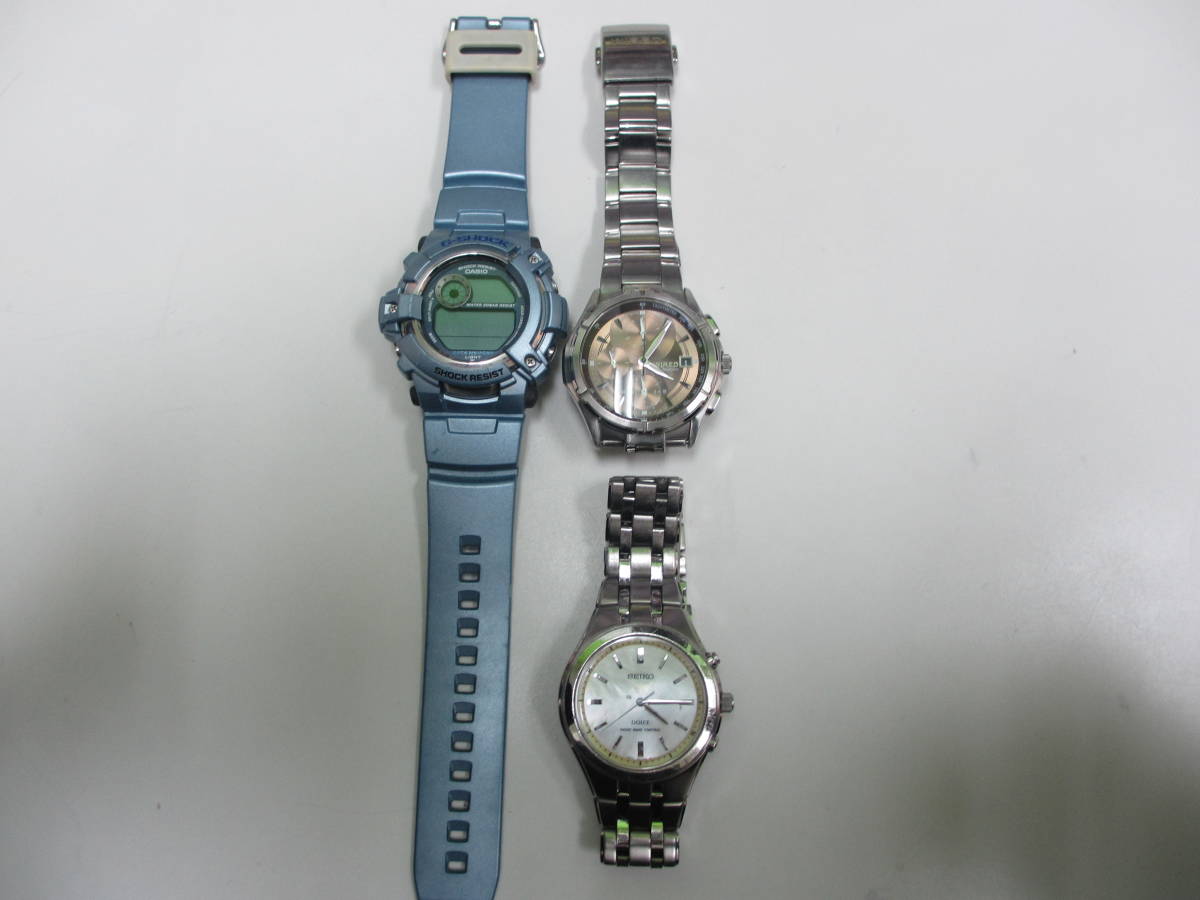  ブランド祭 時計祭 ジャンク品 セイコー ドルチェ 5B21-0AC0 カシオ G-SHOCK G-2500 WIRED 7T92-0G80 3点おまとめ 使用品(その他)｜売買されたオークション情報、yahooの商品情報をアーカイブ公開 - オー その他