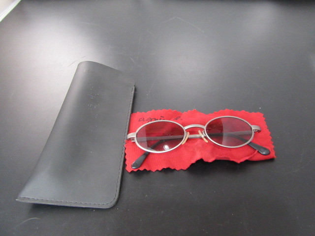 ◆agnes.b　アニエスベー　サングラス　ケース付き 中古◆3045