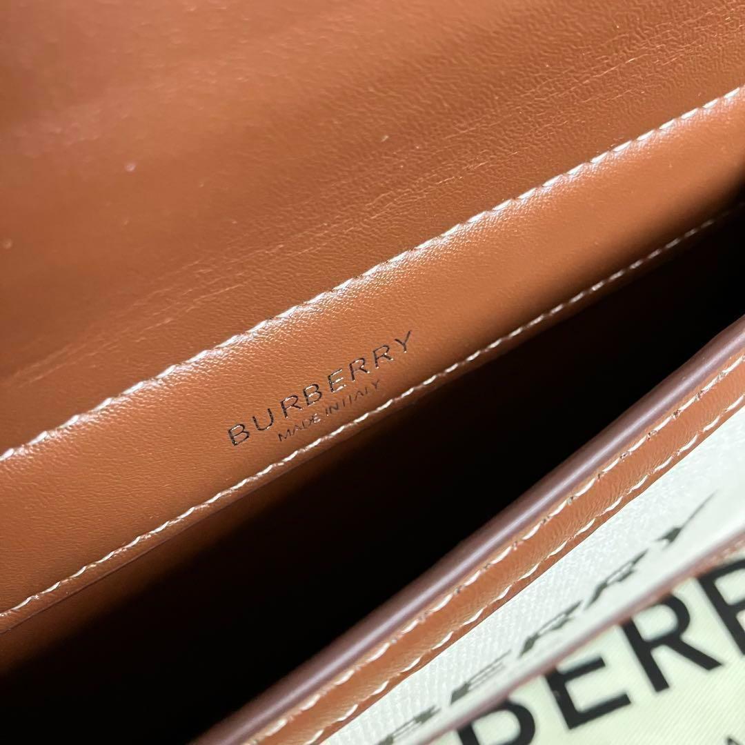 得価，定番人気】 美品！BURBERRY バーバリー ミニショルダー ホース