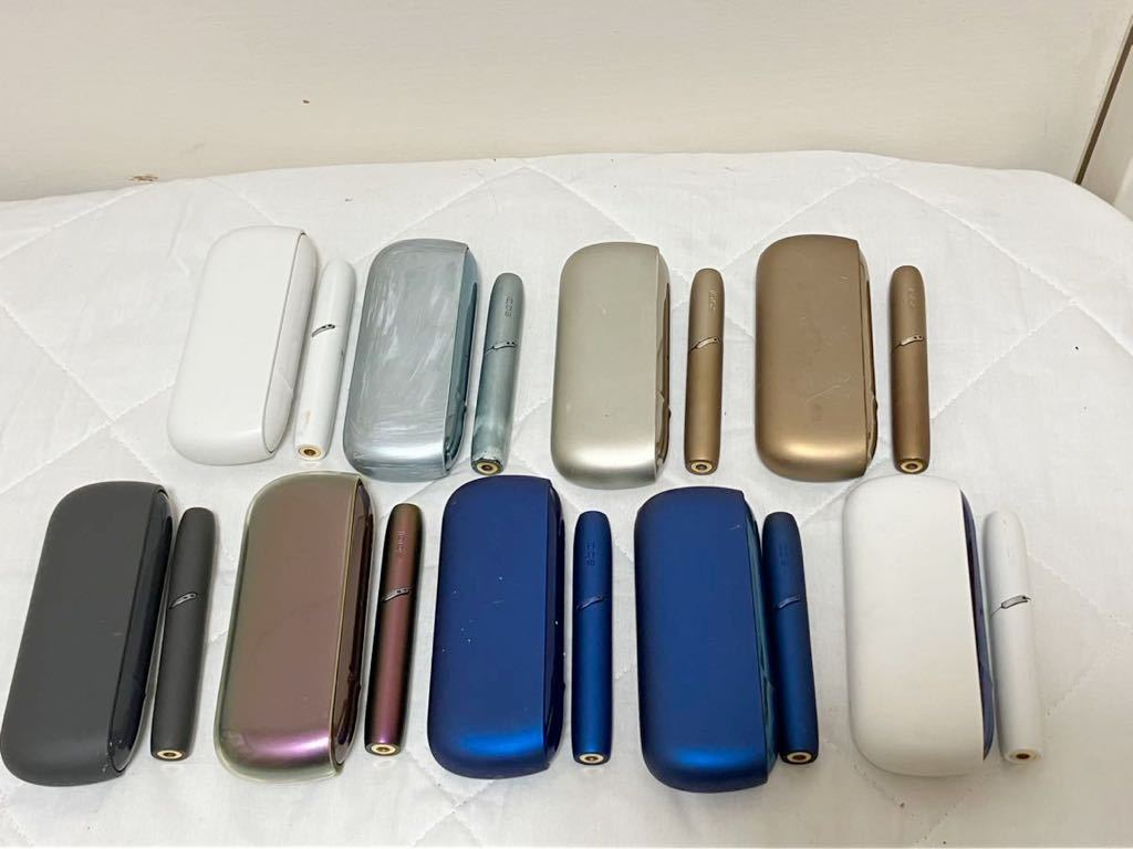 アイコス たばこ HEATX2代 【ZK-15】電子タバコまとめて33本セット！IQOS アイコス イルマ×2本 アイコス3DUO×9本(1本未使用に近い美品) マルチ×5本 glo×13 他/80s