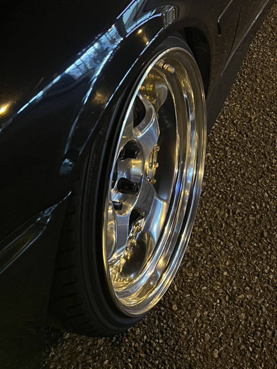 WORK ワーク マイスター s1 9.5j 18インチ 深リム バフフィニッシュ