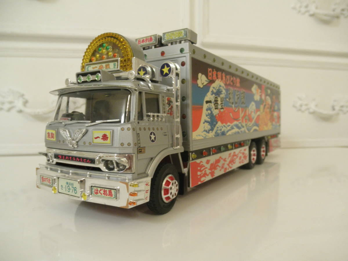 絶版・アオシマ・スカイネット 1/32 デコトラ・トラック野郎・爆走一番 