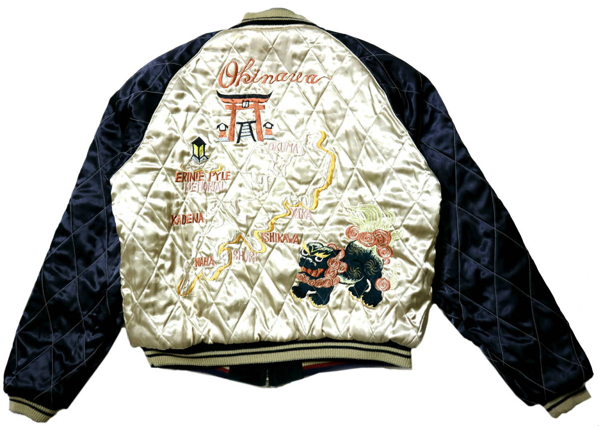 秀逸/緑別珍！◇テーラー東洋 TT10727 別珍 リバーシブル スカジャン