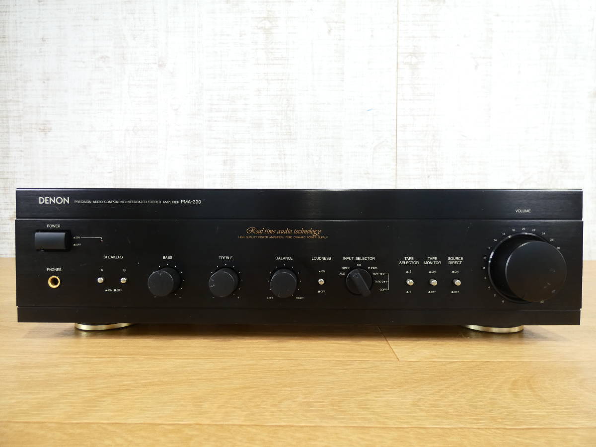 DENON PMA-390III プリメインアンプ 動作通電OK!! 家電、AV、カメラ DENON