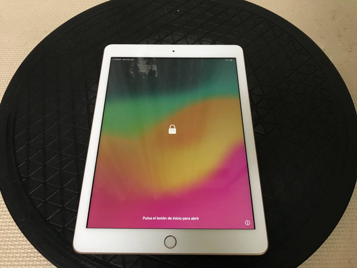 M0938 ipad 9.7インチ A1954 2018 wifi+cellularモデル　32GB 部品取り バッテリー95％　全国送料無料