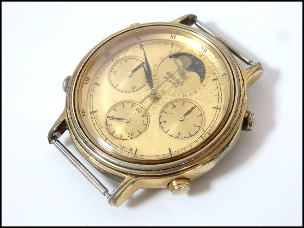 格安，豊富な ＜本物 SEIKO セイコー 腕時計 ケース クロノグラフ 7A48-702A 稼働品 ＞6.22.1 定形外290円(その他)｜売買されたオークション情報、yahooの商品情報をアーカイブ公開 - オークファン その他