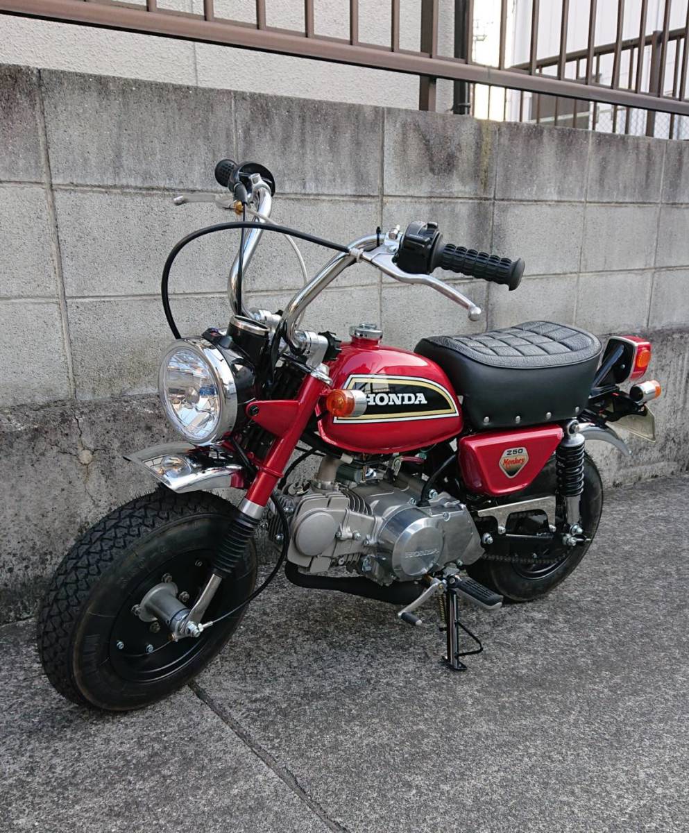 【爆買い，最新作】 モンキー　4lモンキー　ローダウンカスタム　12v　４速リターン　cb750k仕様　　車体