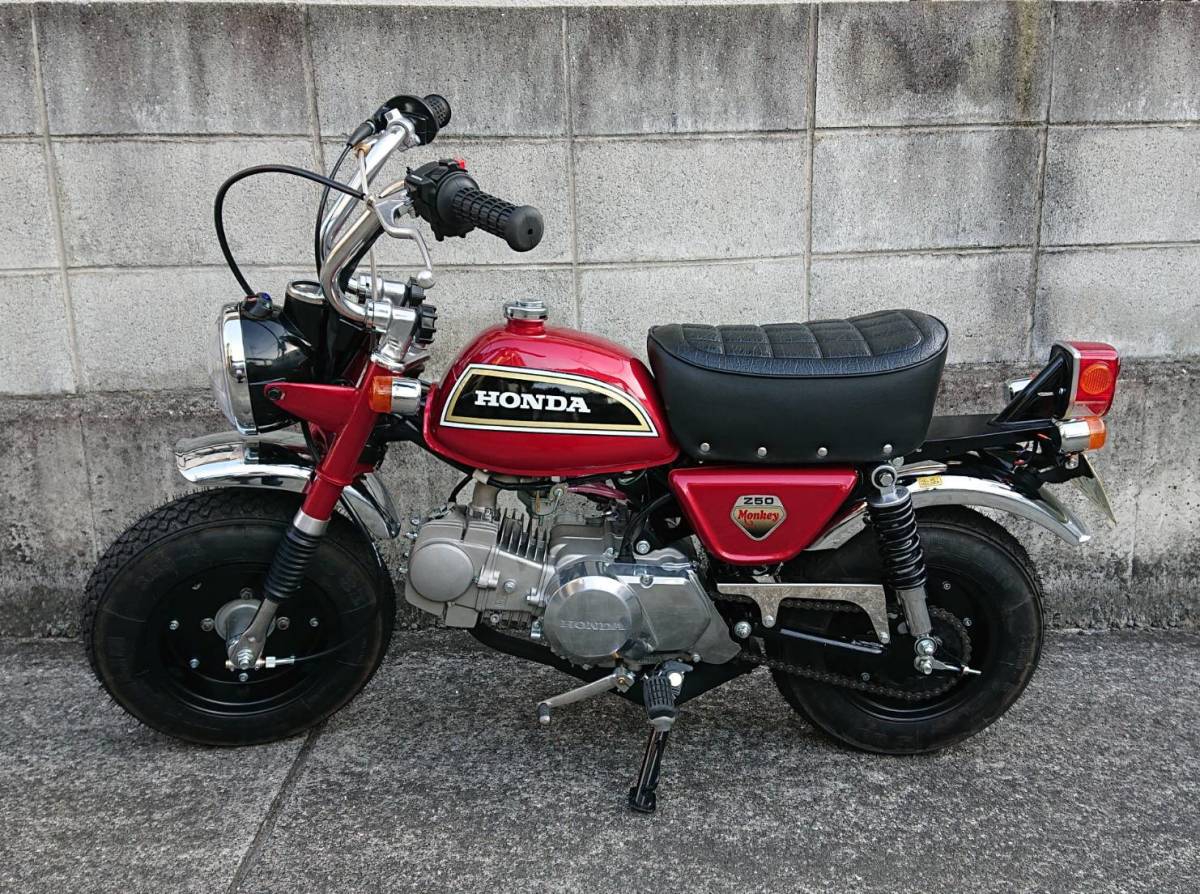 【爆買い，最新作】 モンキー　4lモンキー　ローダウンカスタム　12v　４速リターン　cb750k仕様　　車体