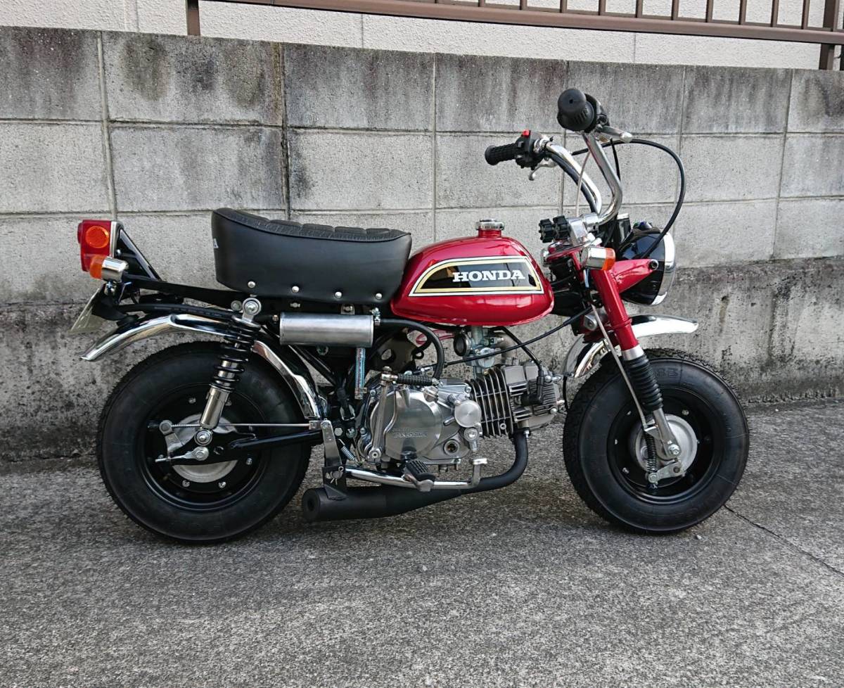 【爆買い，最新作】 モンキー　4lモンキー　ローダウンカスタム　12v　４速リターン　cb750k仕様　　車体