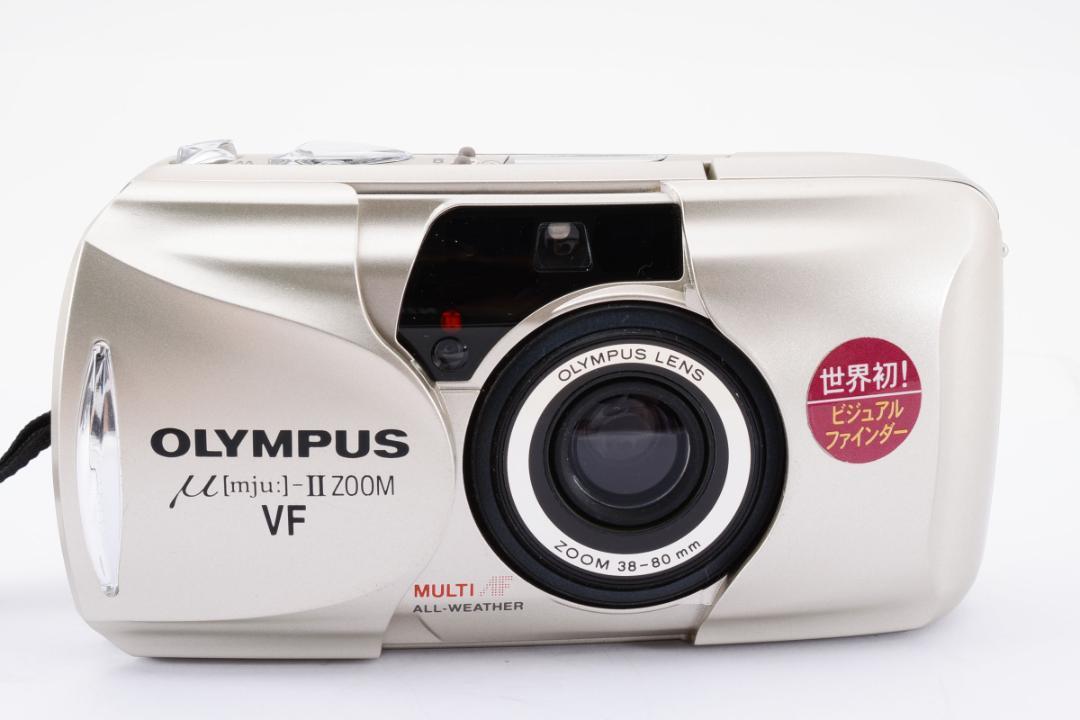 506】完動品 OLYMPUS オリンパス μ Ⅱ ZOOM VF ミュー 2 コンパクト