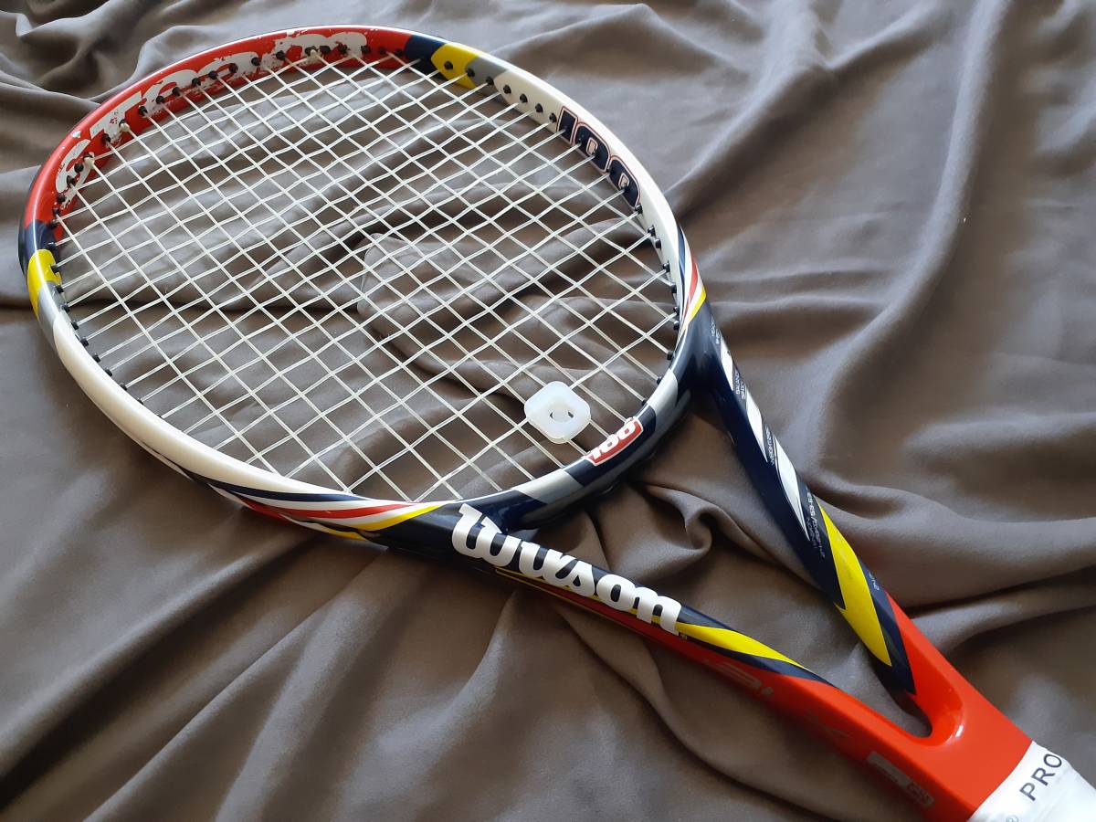 貴重 未使用 タグ付き Wilson BLX steam 100 G2 ラケット 貴重 未使用