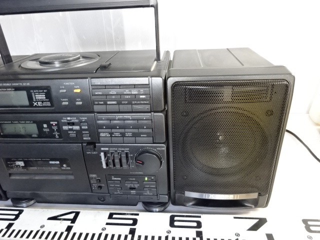 OS-93/シャープSHARP バブルラジカセ QT-X8 CD ステレオ ダブル