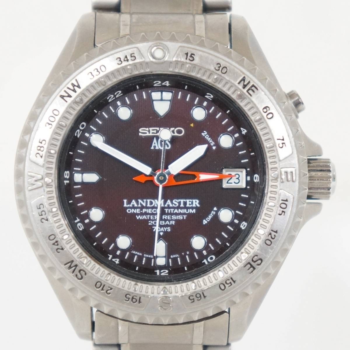 SEIKO セイコー AGS LANDMASTER ランドマスター 5M45-6A00 SEIKO セイコー AGS LANDMASTER ランドマスター 5M45-6A00
