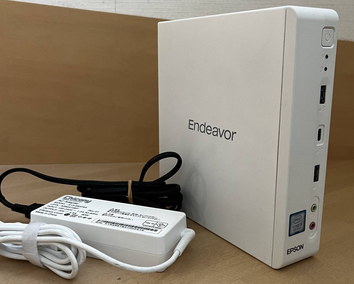 EPSON Endeavor ST190E Core i5-8500T 8GB M.2SSD 256GB + HDD 500GB