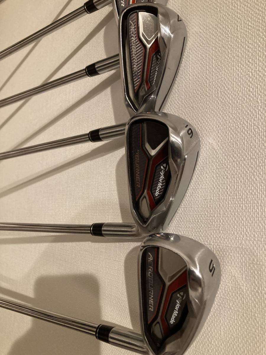 TaylorMade AEROBURNERアイアンセット TaylorMade AEROBURNER アイアン