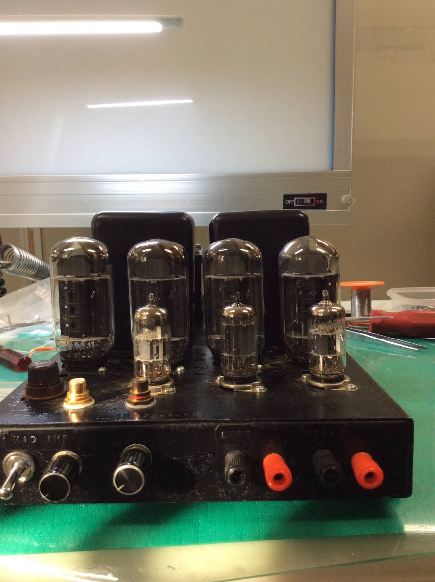 自作 50CA10 プッシュプルアンプ その1
