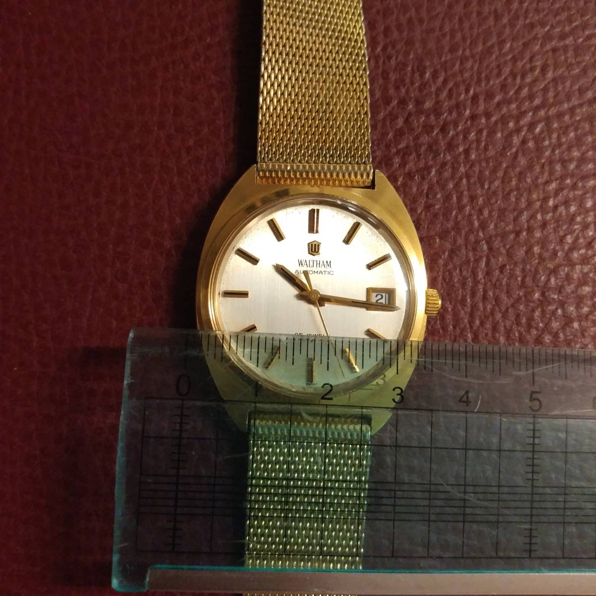 WALTHAM 25 jewels newport AUTOMATIC ウォルサム ニューポート 自動 