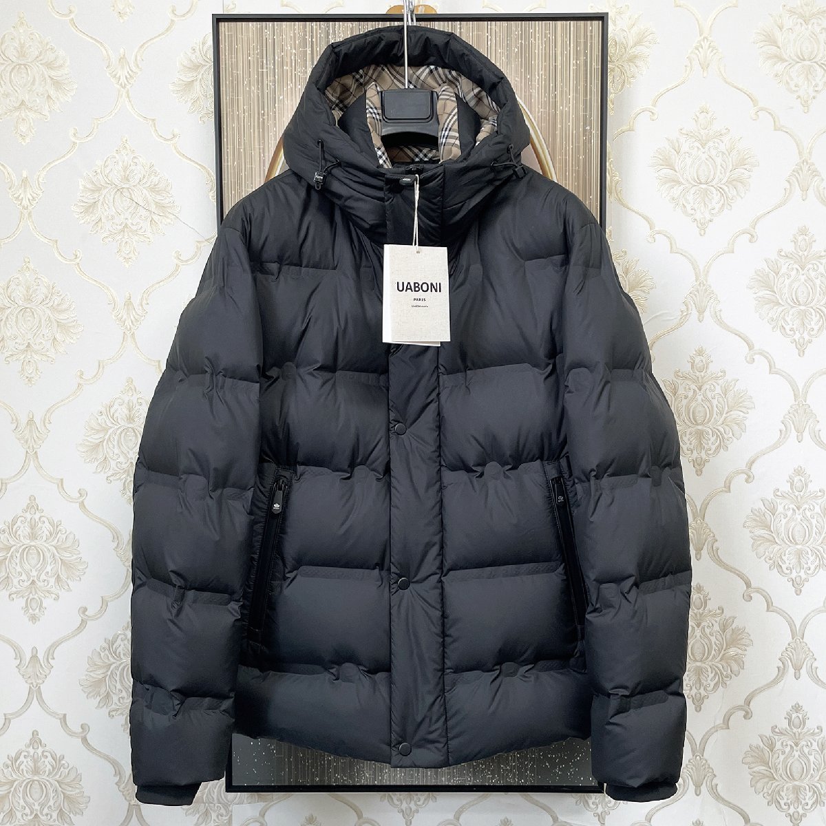 高級EU製＆定価12万◇UABONI*Paris*ダウンジャケット*ユアボニ*パリ発 