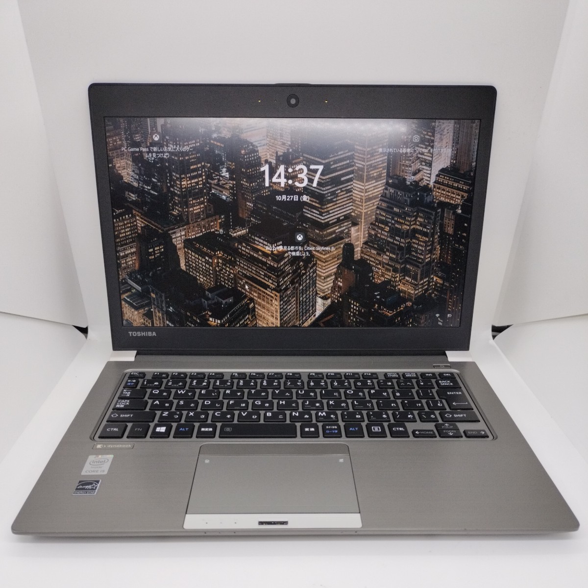 管理:TSR005/ジャンク扱い TOSHIBA R63 Intel(R) Core i5-5300U/8G Microsoft Office 2019 Windows11