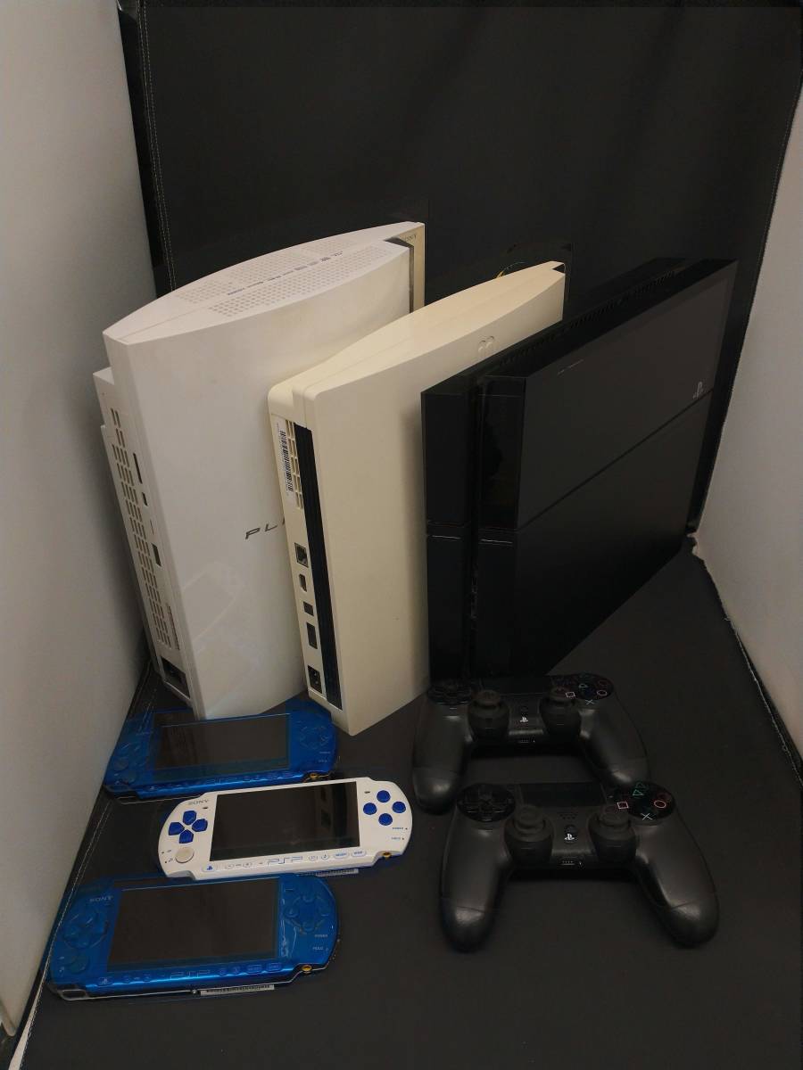 ジャンク 動作未確認 PS3/PS4/PSP本体 コントローラー まとめ売り 