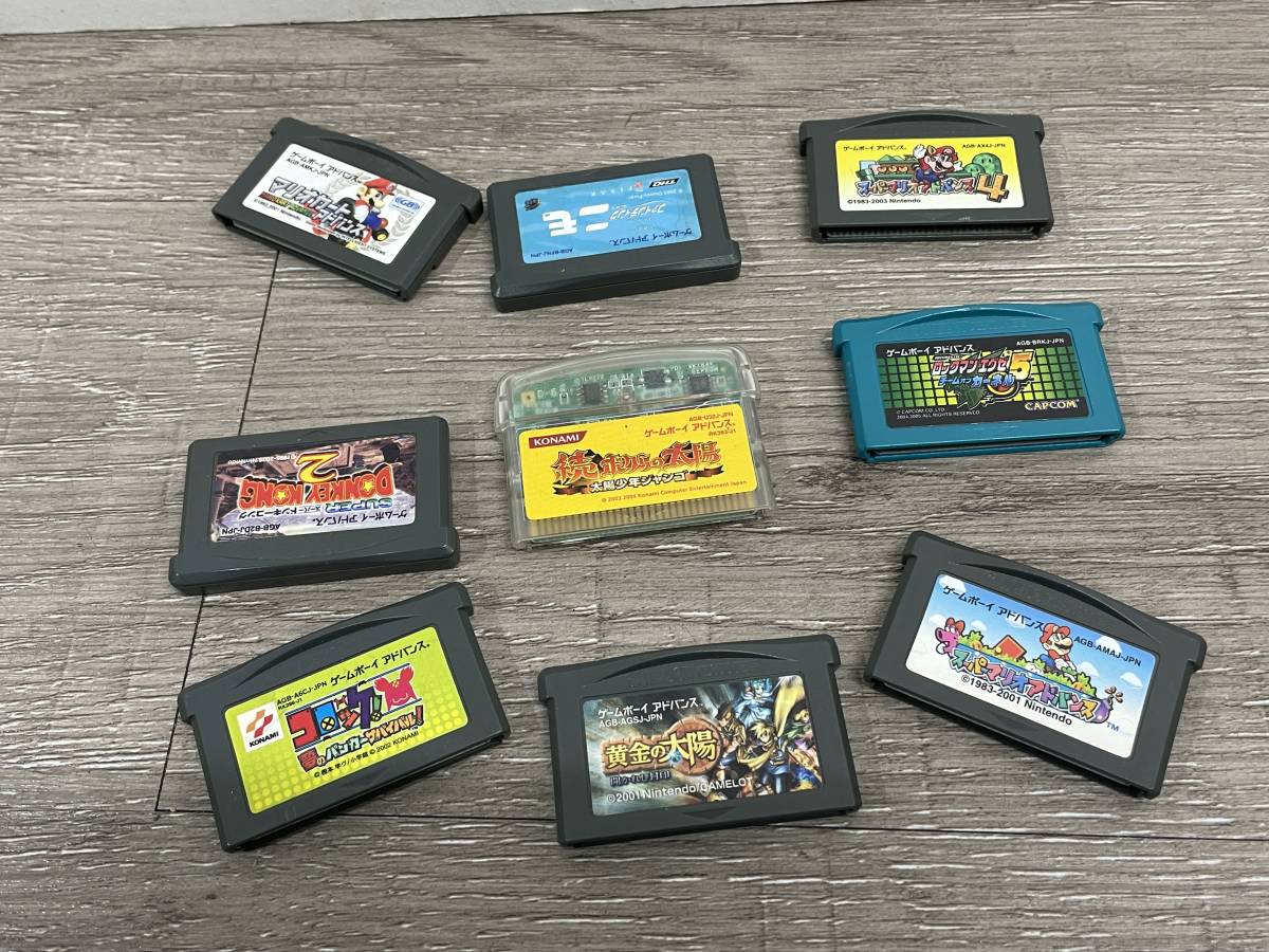☆ GBA ☆ ボクらの太陽 太陽少年ジャンゴ 他 まとめ売り ニンテンドー 