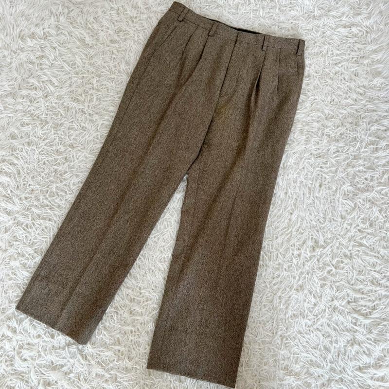 Island Tailor セットアップスーツ 3L ツイード ヘリンボーン