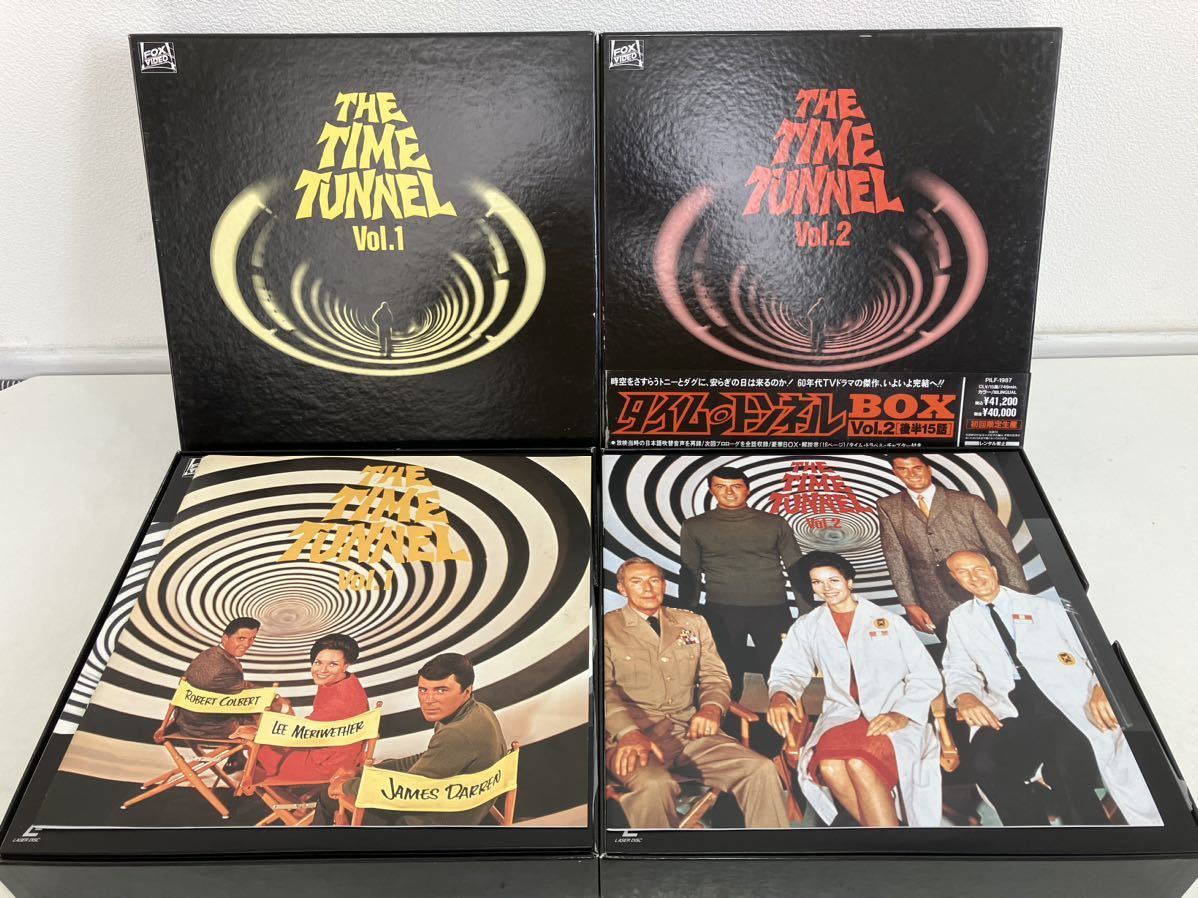 TIME THE TUNNEL - BOX タイムトンネル レーザーディスク LD Yahoo