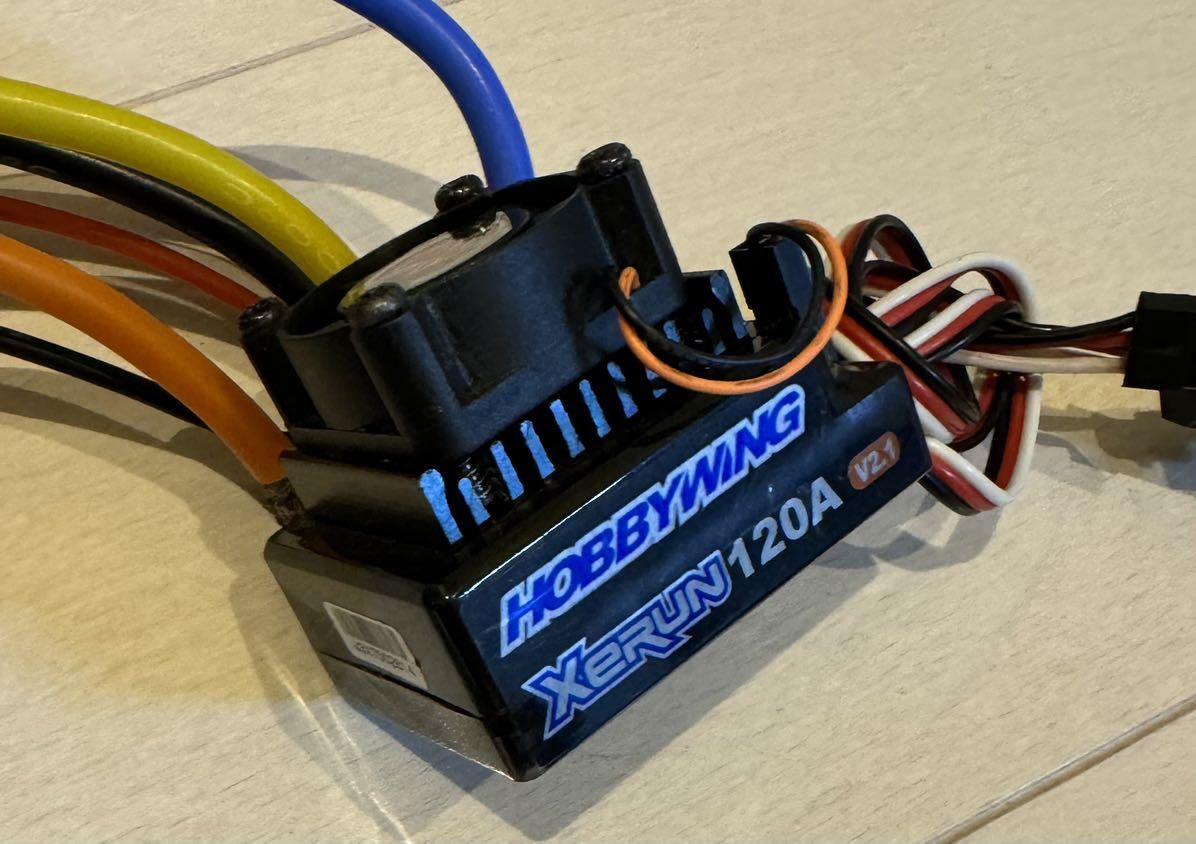 人気セール，大人気 ホビーウィング XERUN 120A ブラシレスESC(アンプ)｜売買されたオークション情報、yahooの商品情報をアーカイブ公開 - オークファン アンプ
