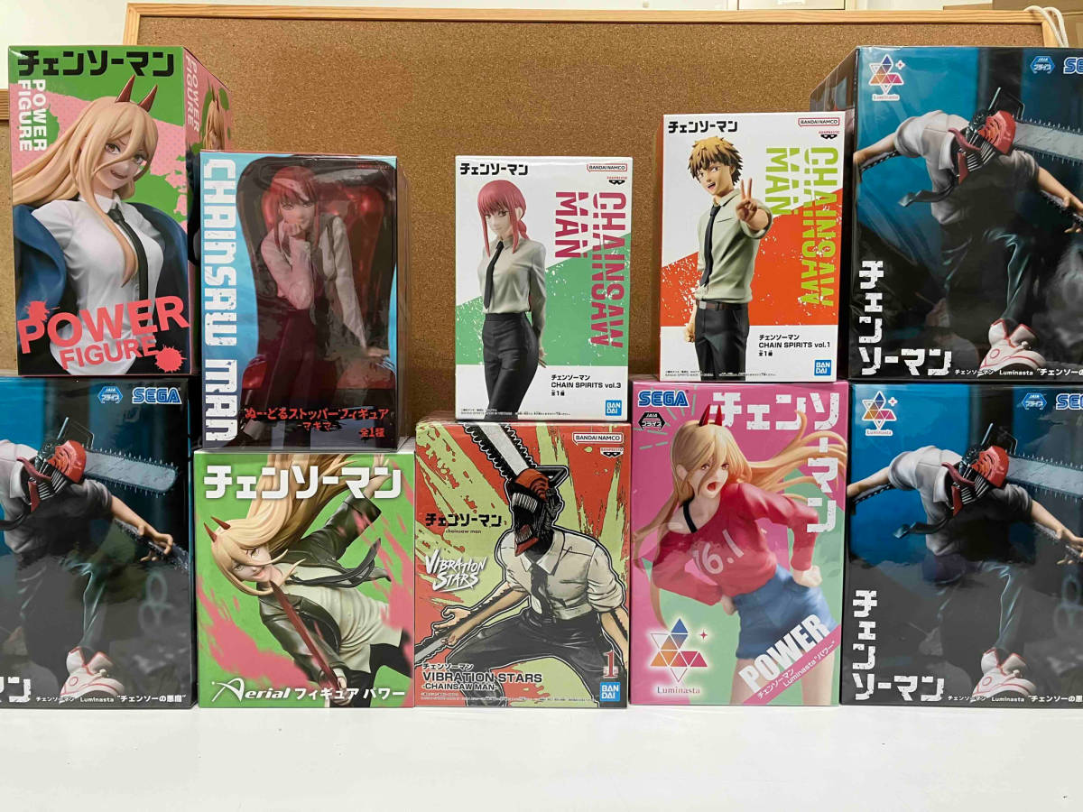 新品 チェンソーマン まとめ売り チェンソーマン プライズ フィギュア