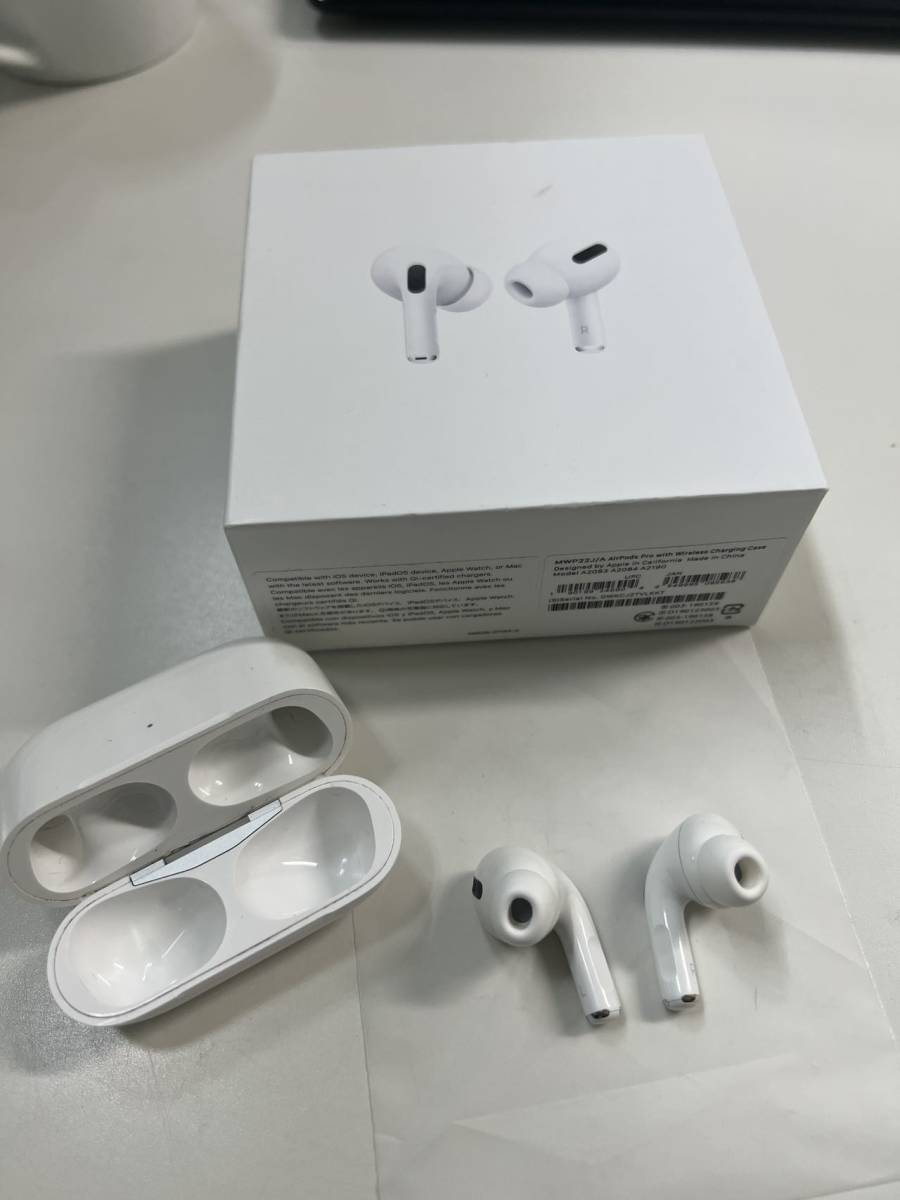 中古 AirPods Pro（第1世代）MWP22J/A ワイヤレスイヤホン 訳アリ