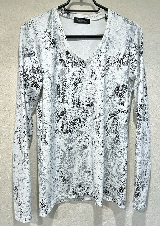 トルネードマート TORNADO MART スプラッシュレオパードカットソー