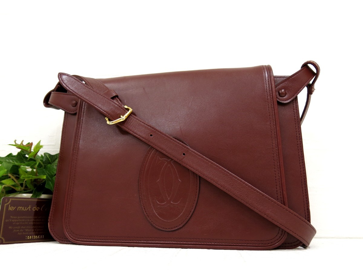 Cartier カルティエ レザー ○超美品○Cartier マストライン 