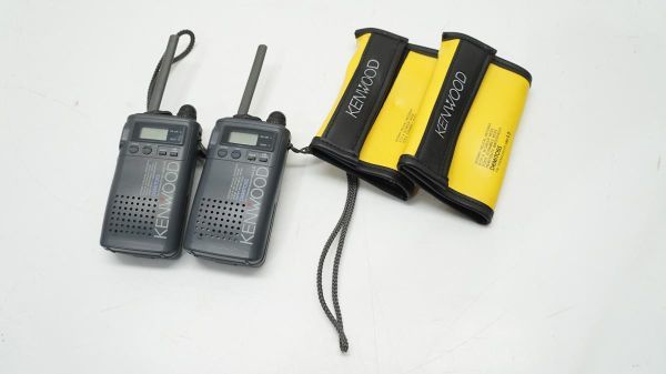 美品☆純正フルセット KENWOOD UBZ-L5 特定小電力トランシーバー 美品☆