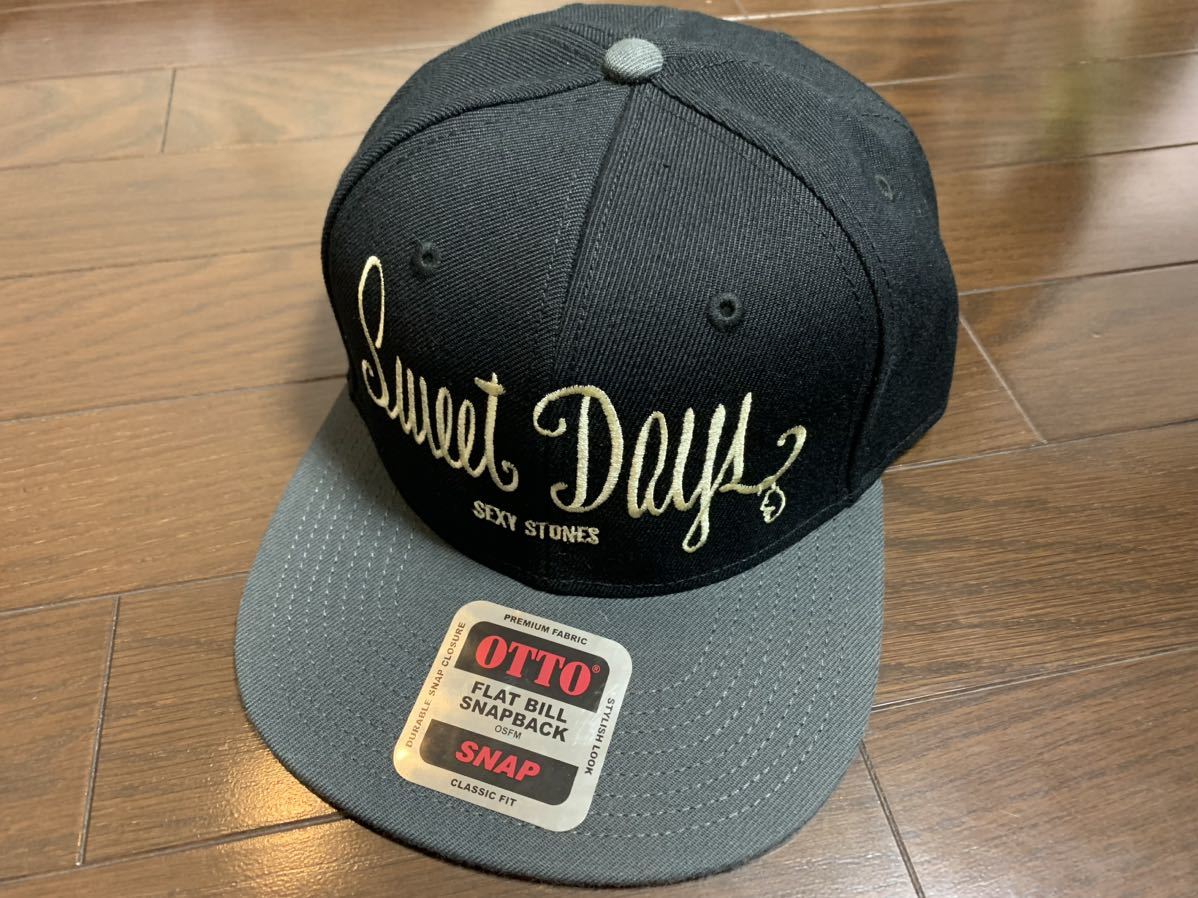浅井健一 Sweet Days Cap 浅井健一 sweet days cap ブラック