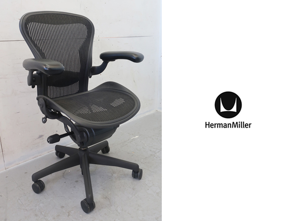 ■P851■美品■ハーマンミラー/Herman Miller■アーロンチェア■フル装備■Aタイプ■デスクチェア■人間工学■メッシュ■ゲーミングチェア