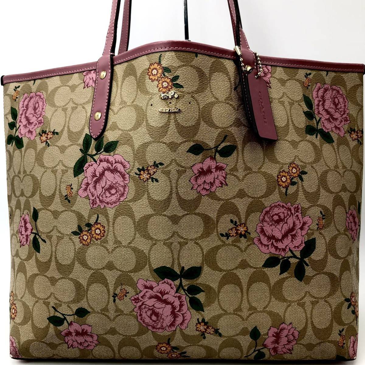 1円【入手困難 定価8万】コーチ COACH トートバッグ ビジネスバッグ