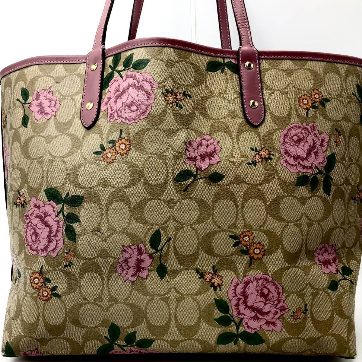 1円【入手困難 定価8万】コーチ COACH トートバッグ ビジネスバッグ