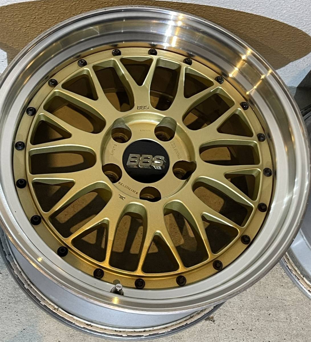 みずもも様オーダーページ BBS LM073 17インチ 9J +20 ET20 5H PCD114.3 5穴 ゴールド