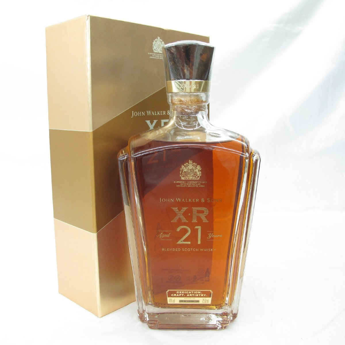 未開栓】John Walker＆Sons ジョン・ウォーカー＆サンズ XR 21年